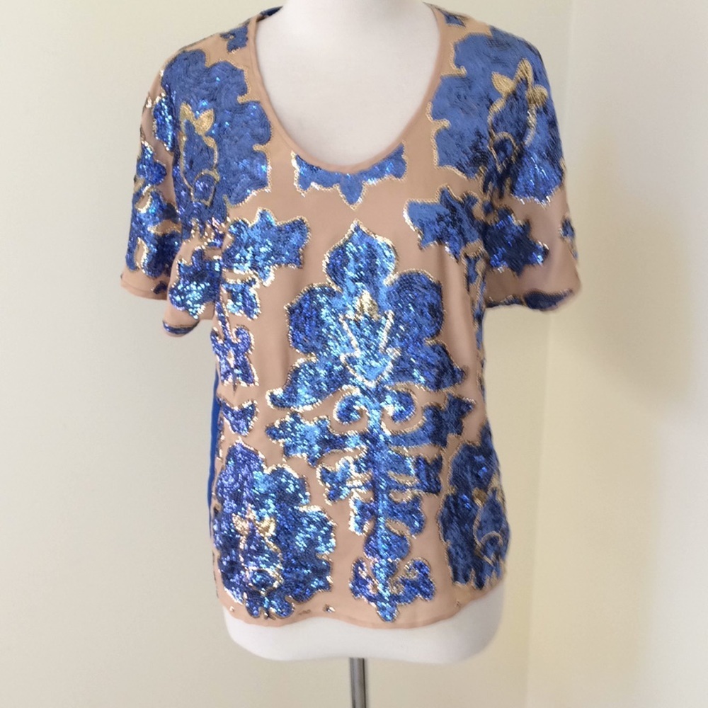 Tracy Reese for target small sequined top.